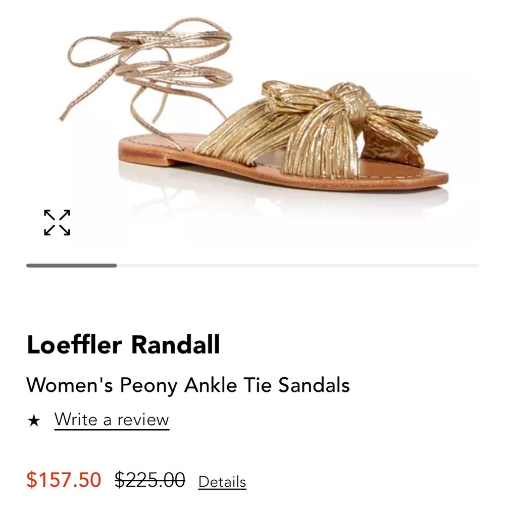 Loeffler Randall Peony sandals